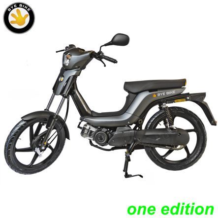 Bye Bike one edition grau langer Sitzbank 30 km/h