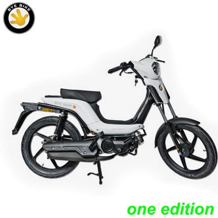 Bye Bike one edition perlweiss kurzer Sitzbank 30 km/h