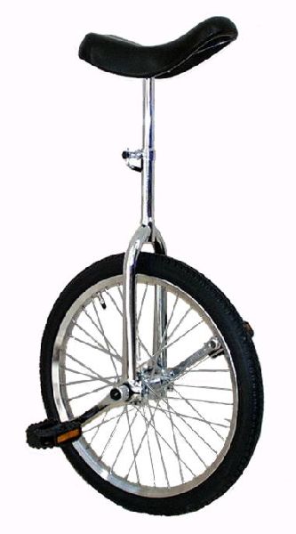 Einrad-Velo 20 verchromt