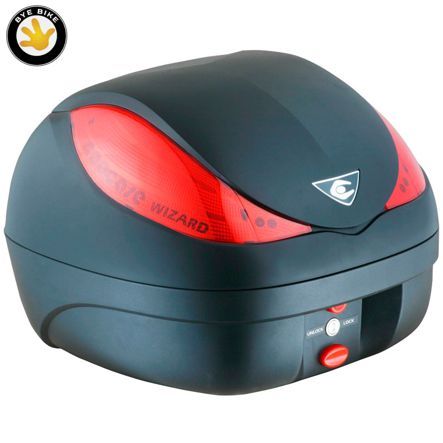 Top Case Bye Bike Coocase 36 L schwarz