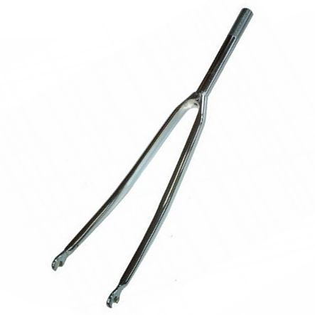 Rennrad Gabel 28 700C Gewinde 25.4 x 24G x 240 / 110 mm chrom