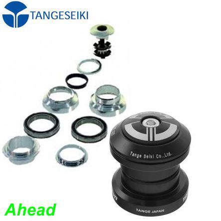 Steuersatz Ahead 1 1/8 Zoll Ø 28.6 / 34.0 / 30.0 alu schwarz Tange Seiki