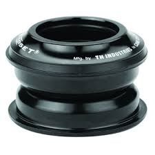 Steuersatz Ahead Tange 1 1/8 alu schwarz semi integriert aussen Ø 44 mm