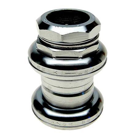 Steuersatz Gewinde 25.4 x 24G Ø 30.2 / 26.4 1 Zoll alu silber Tange Seiki