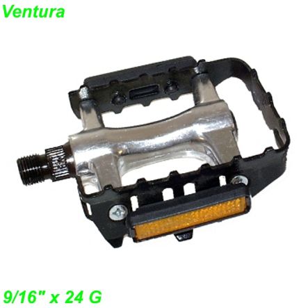 Ventura Pedalen LU-898 alu 9/16 x 20G per Paar