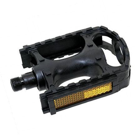 Pedalen Kunsstoff/Stahlkäfig 9/16 x 20G Restbestand m/Reflektor per Paar