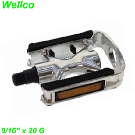 Wellgo Pedalen City-Bike 9/16 x 20G  LU-975-City per Paar