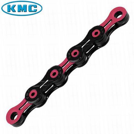 KMC Kette black/pink X11 DLC 11-G. 116 Gl 1/2 x 11/128 5.5 mm  243 gr