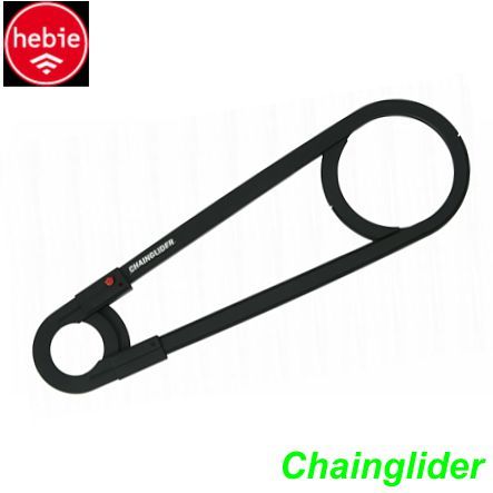 Kettenschutz HEBIE Chainglider SB Front 38 Zähne Heck 18/22 Zähne schwarz