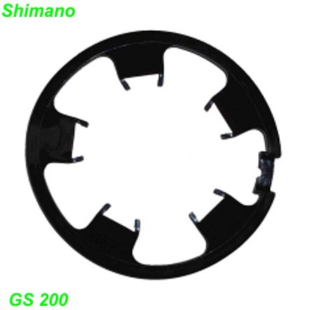 Hosenschutzscheibe Shimano 200GS Biopace schwarz Restbestand