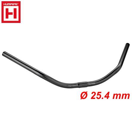 Zoom Lenkerbügel Moon Cruiser Ø 25.4 x 620 mm alu schwarz