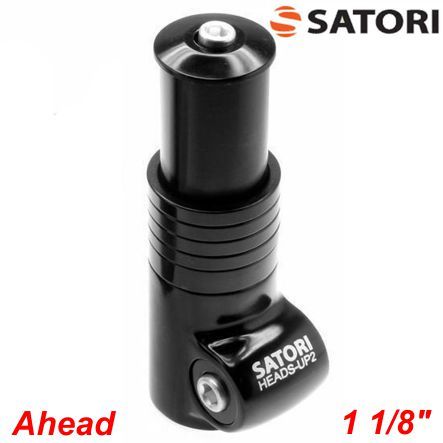 AHEAD Adapter schwarz Satori 1 1/8 x 99 - 65mm