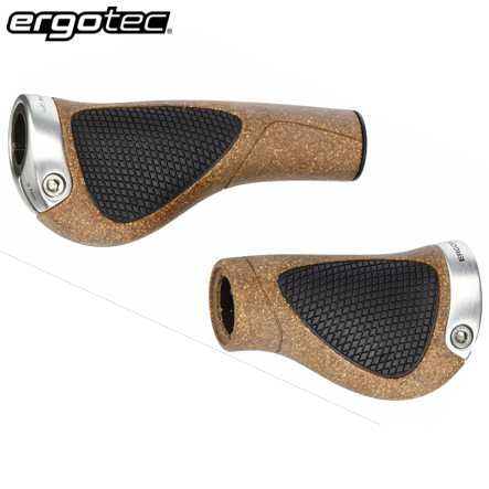 Ergon Lenkergriffe GP1 BioKork Ø22x135/92mm Nexus/Rohloff braun
