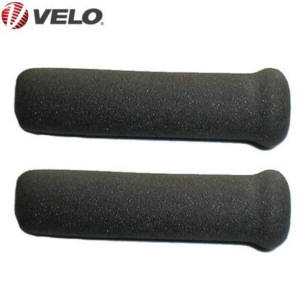 Velo Lenkergriffe Schaumstoff schwarz Ø 22 x 125 mm per Paar