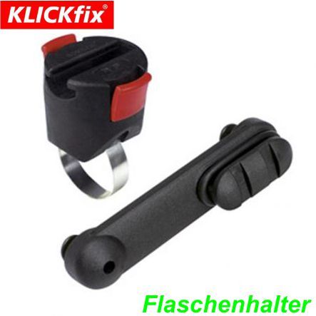 Adapter Trinkflasche Bottle klick fix schwarz