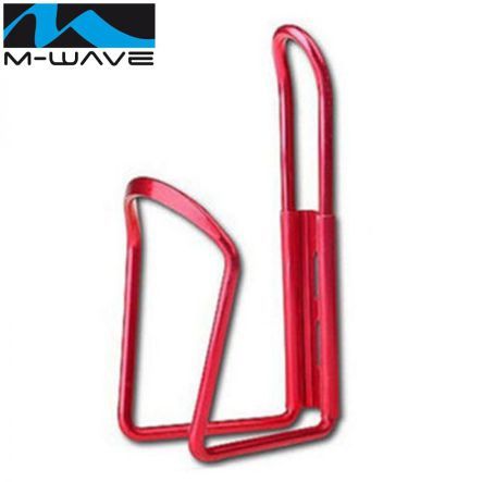 Flaschenhalter Alu Ø 6mm rot M-Wave