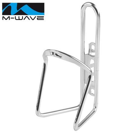 Flaschenhalter Alu Ø 6mm silber M-Wave
