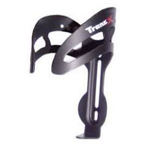 Flaschenhalter alu 42 gramm schwarz oben geweitet inklusiv Schrauben