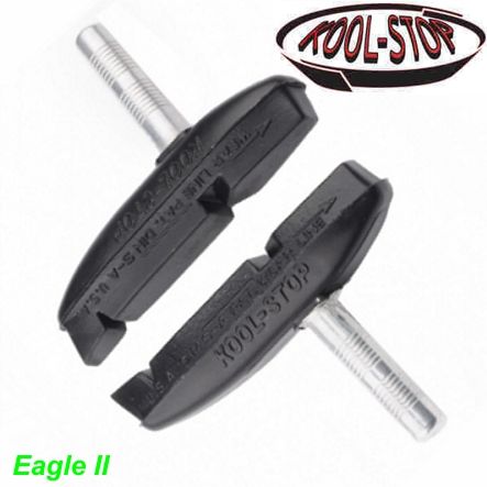 Kool Stop Bremsschuh Eagle II MTB schwarz per Paar
