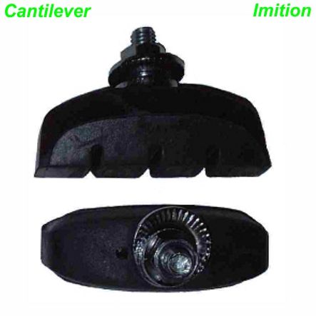 Bremsschuhe mit Muttern Imitation per Paar komplett  MTB