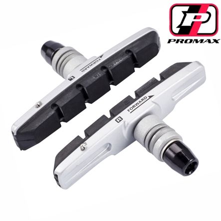 Promax Bremsschuh V-Brake schwarz Bolzen per Paar