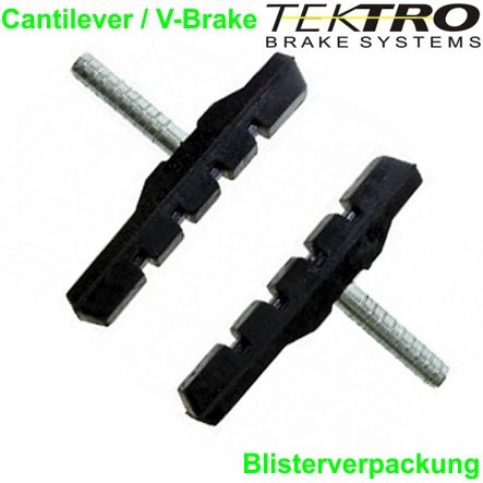 Tektro Bremsschuh MTB V-Brake Bolzen per Paar