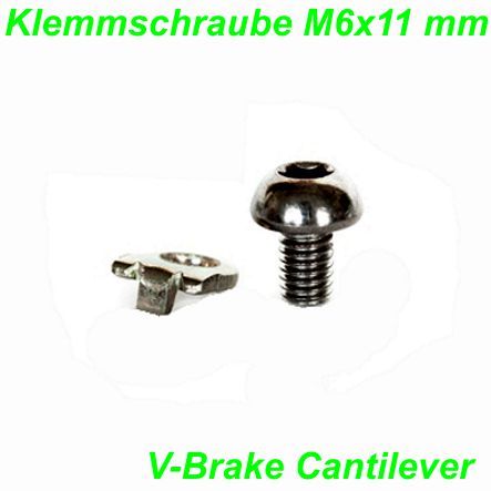 Klemmschraube M6 x 11.5 mm V-Brake Cantilever