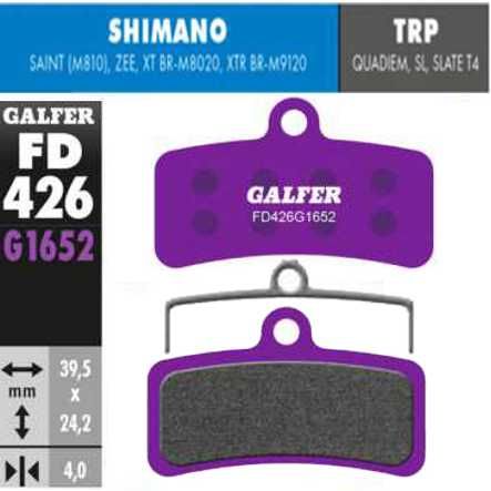 Bremsbeläge Galfer Bike E-Bike (SHIMANO TEKTRO TRP)