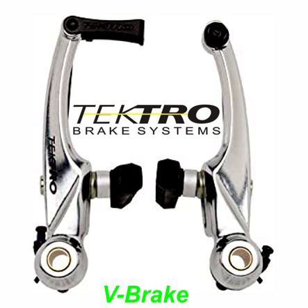 Bremsen-Set V-Brake Tektro alu poliert per Paar