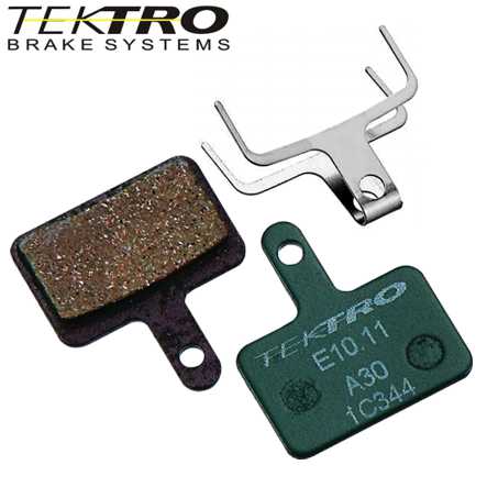 Tektro Bremsbeläge E10.11 Organisch green