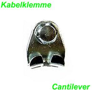Kabelklemme komplett MTB zu Bremszangen Verbindung 932 Cantilever