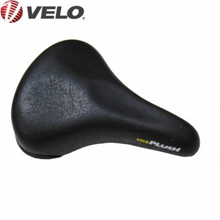 Velo Plush Sattel Damen extra weich schwarz