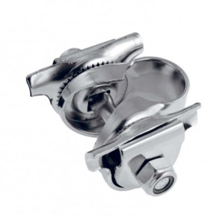 Sattelklemme chrom