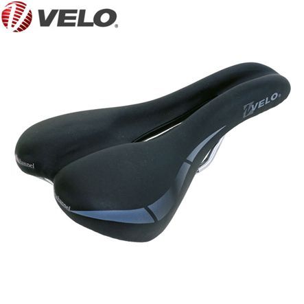 Velo Plush Sattel wide channel D2 schwarz unisex