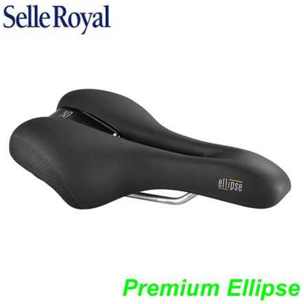Selle Royal Sattel Premium Ellipse sw Unisex 276x180mm ca.474g moderate
