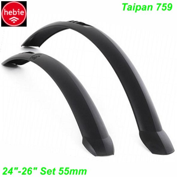 Hebie Schutzblechset TAIPAN 759 24-26 55mm schwarz