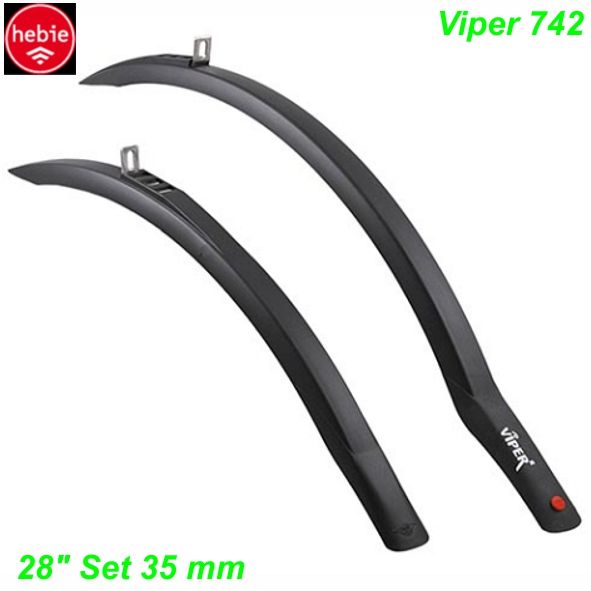 Hebie Schutzblechset Viper 28 35mm Renner schwarz