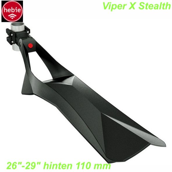 Hebie Schutzblech VIPER X Stealth hinten 26-29 110 mm Sattelstütze schwarz