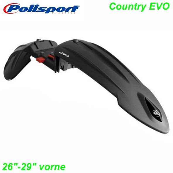Polisport Schutzblech vorne 26-29 Cross Country Evo MTB schwarz