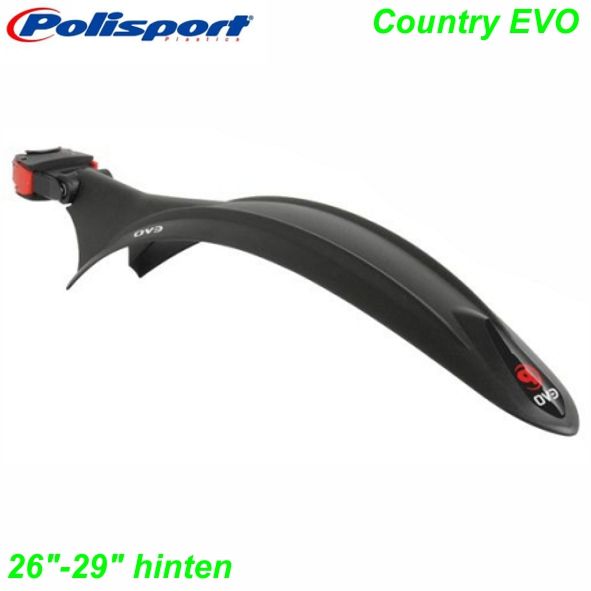 Polisport Schutzblech hinten 26-29 Cross Country EVO MTB schwarz