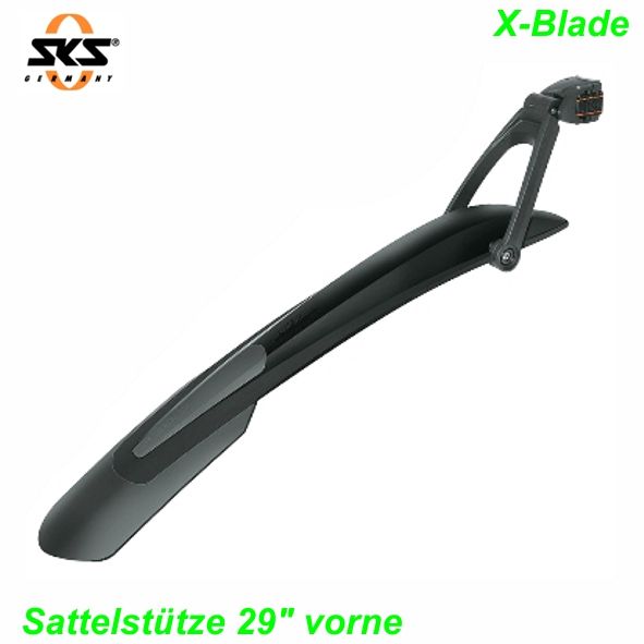 SKS Schutzblech X-Blade Dark 29 hinten schwarz