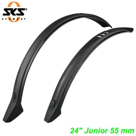 SKS Schutzblechset Velo 55 Junior 24 x 55 mm schwarz
