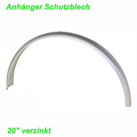 Schutzblech für Anhänger 20 verzinkt