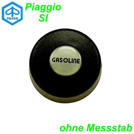 Mofa Tankdeckel Piaggio SI grau mit Messtab