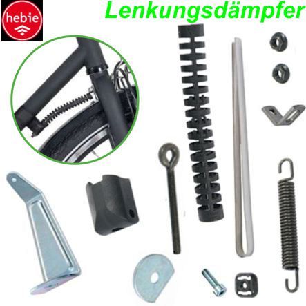 Lenkungsdämpfer komplett Hebie Ø 28-62 mm für Federgabel