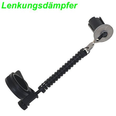 Lenkungsdämpfer komplett Universal Ø 63 mm mit Konusbefestigung