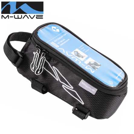 Oberrohrtasche Rotterdam Top L 17.5x8x8.5 cm schwarz