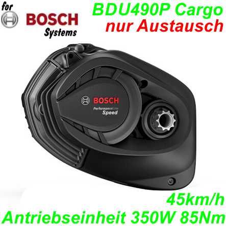 Bosch Antriebseinheit BDU490P 350W 85Nm 45km/h Performance Cargo Speed