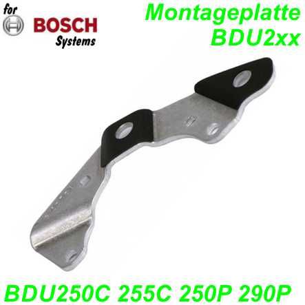 Bosch Montageplatte BDU2xx inkl. Dämpfungsfolie BDU250C 255C 250P 290P