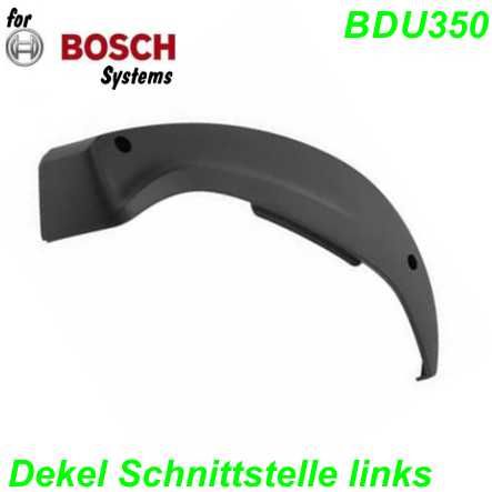 Bosch Design Deckel Schnittstelle Active Plus BDU350 links schwarz